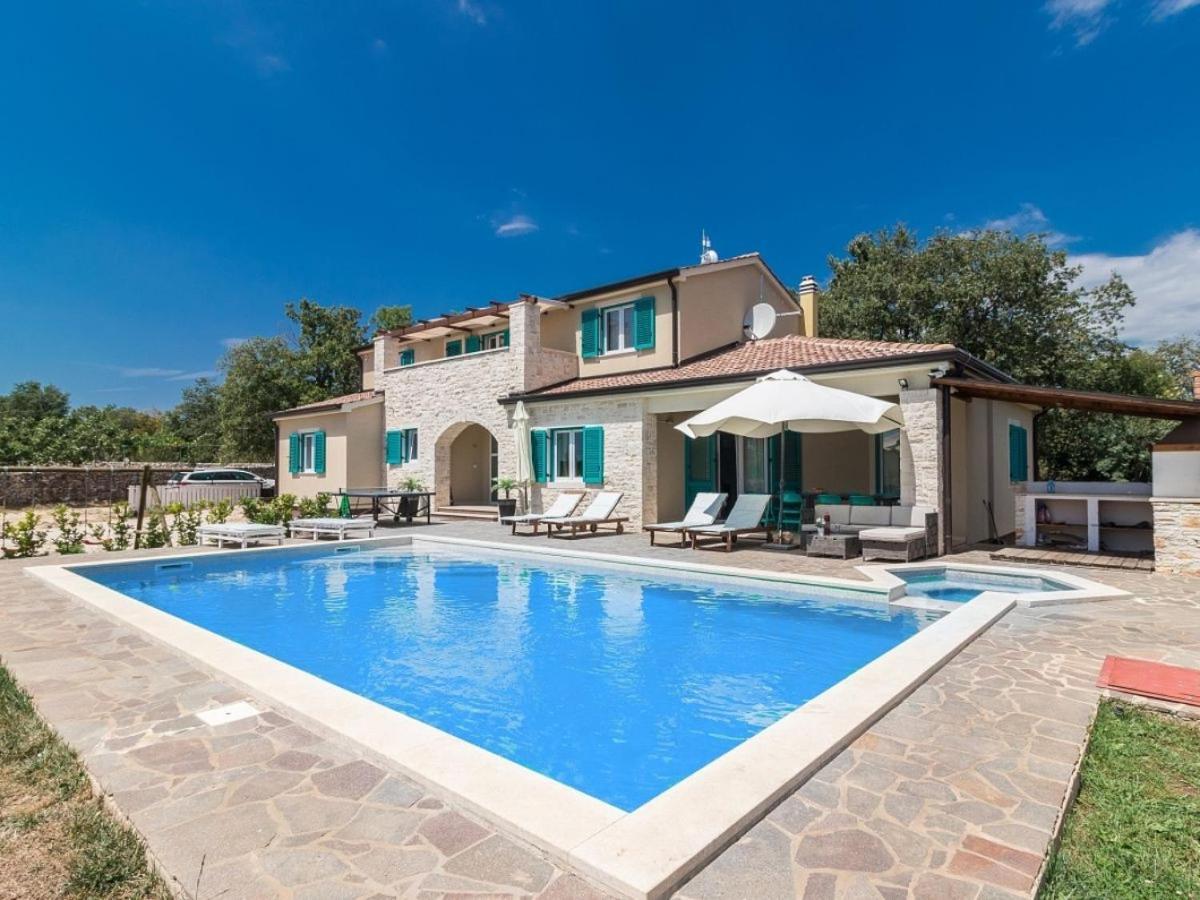 Villa Martha In Central Istria With Private Pool - Wellness & Table Tennis For 12 Persons Žminj Exterior foto